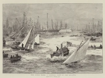 La Settimana di Cowes, una Vista Generale della Regata